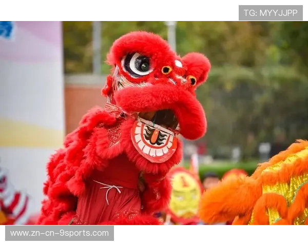 民族传统舞狮比赛，文化运动的欢乐盛典